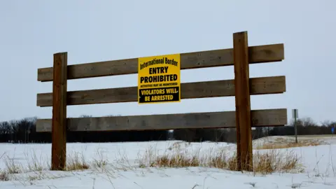 BBC "Entry prohibited" sign