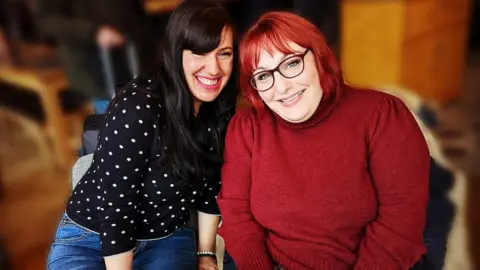 Alice Evans and Lucy Wood Alice Evans and Lucy Wood