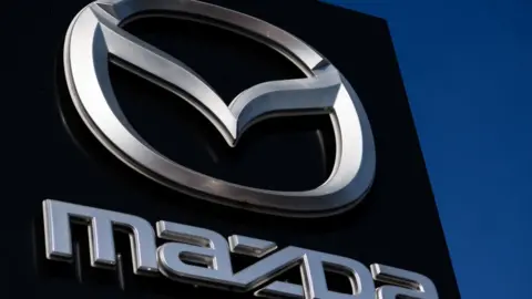 Getty Images Mazda logo