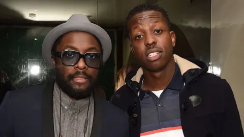 Getty Images Will.i.am and Jamal Edwards
