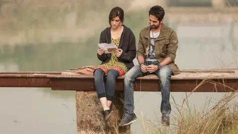 Junglee Pictures Kriti Sanon and Ayushmann Khurrana in Bareilly ki Barfi