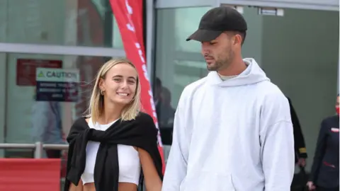 Getty Images Millie Court and Liam Reardon