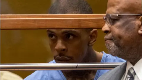 Getty Images Eric Holder in court shortly after his arrest