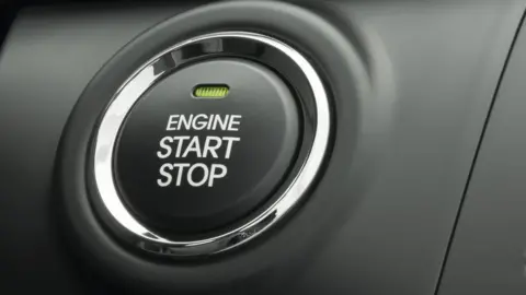 Getty Images Keyless car engine start stop
