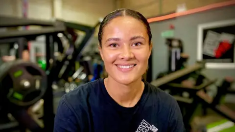 Martin Giles/BBC Natasha Thomas