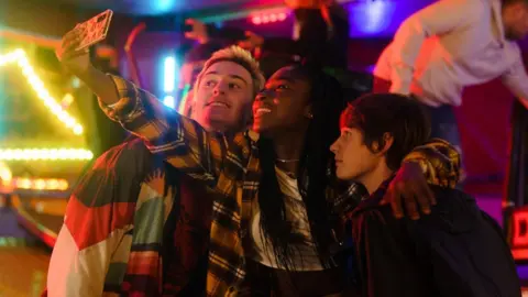 ITV Eden H Davies, Lauryn Ajufo and Spike Fearn