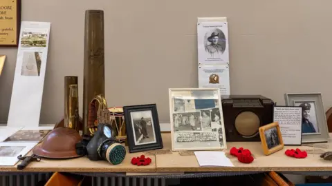 Nigel McFarland war memorabilia