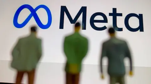 Getty Images Meta logo