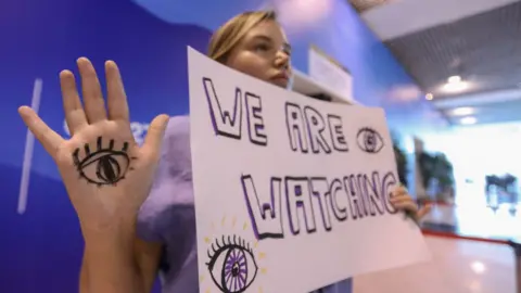 Getty Images protest