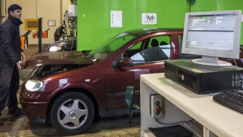 Getty Images MOT test centre