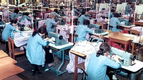 BBC Garment factory workers