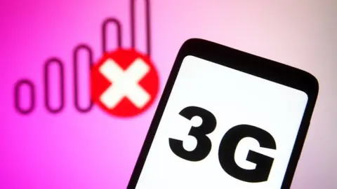 Getty Images A 3G mobile phone