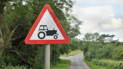 BBC Road sign