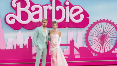 Getty Images Ryan Gosling and Margot Robbie