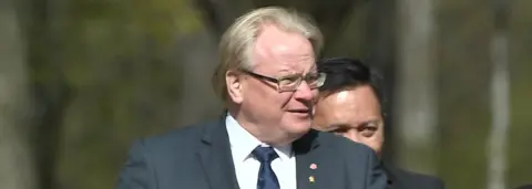 Reuters Swedish Defence Minister Peter Hultqvist