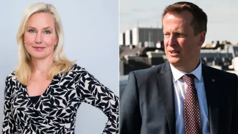 Swedish government The two ministers losing their jobs: Anna Johansson and Anders Ygeman
