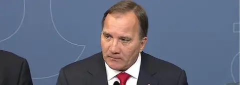 Swedish Prime Minister Stefan Lofven on 27 July