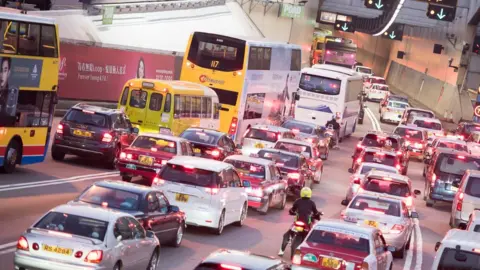 Getty Images Traffic on a motorway