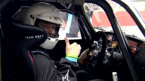 James Russell in training