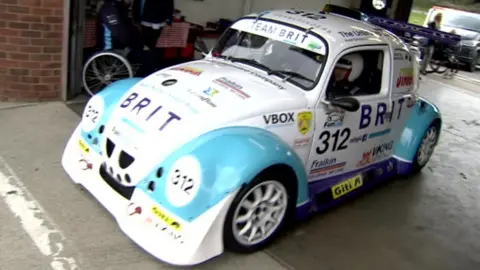 Team Brit car