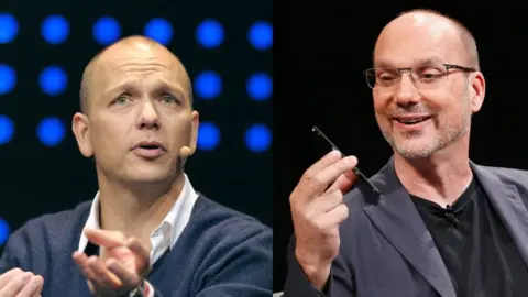 Getty Images Tony Fadell and Andy Rubin