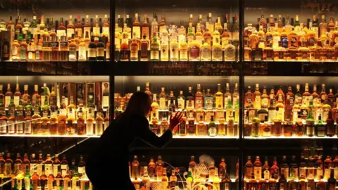 PA whisky bottles
