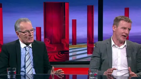 BBC Gerry Kelly and Justin McNulty