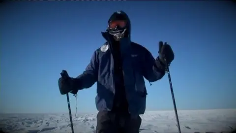 Mark Pollock Mark Pollock in the South Pole
