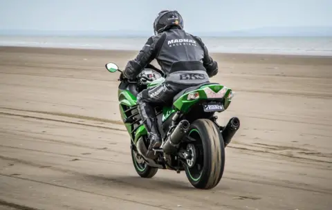 Becci Ellis Zef Eisenberg at Pendine Sands