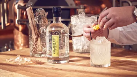 Snowdonia Distillery A bottle of gin from Snowdonia Distillery