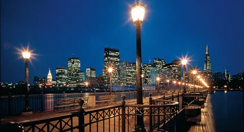 San Francisco's skyline from Pier 7. (Phil Coblentz/SFCVB)