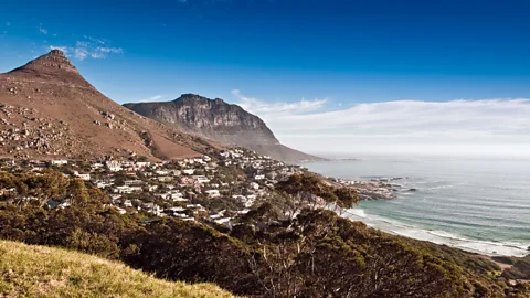 The Cape Town suburb of Llandudno which has one of the cityâs most
beautiful beaches. (Gary Latham/LPI)