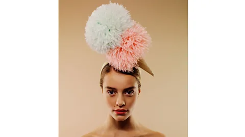 Rising milliner Awon Golding runs workshops for budding hat designers (Awon Golding)