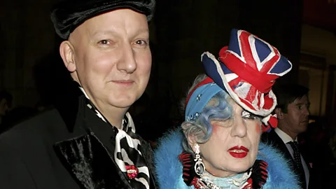 Stephen Jones brought the outlandish spirit of London's clubland to hat fashion in the 1980s (Chris Jackson/Getty Images)