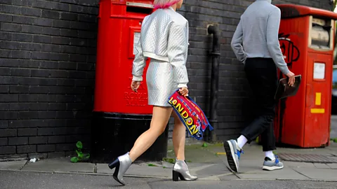 Wayne Tippetts/Alamy Guests arrive at the Hunter ready-to-wear fashion show during London Fashion Week 2015 (Credit: Wayne Tippetts/Alamy)