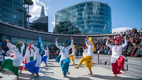 Stephen Chung/Alamy The Vaisakhi (Sikh New Year) celebrations, organised by the Mayor of London, take place at City Hall in April 2015 (Credit: Stephen Chung/Alamy)