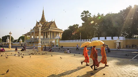 Getty Images The Royal Palace is an excellent example of Phnom Penh's Khmer architecture (Credit: Getty Images)