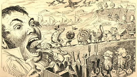 iStock The Victorians ate heartily - and undertaker William Banting believed the over-consumption led to an early death (Credit: iStock)