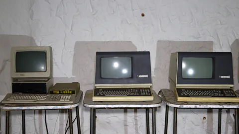 William Park Old computers sit in the RSG offices (Credit: William Park)