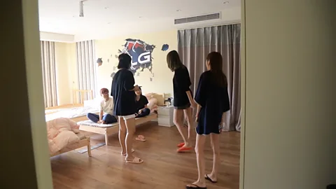 Danny Vincent E-sports teams like LLG all live together under the same roof while they train for tournaments, in which players can win millions of dollars (Credit: Danny Vincent)