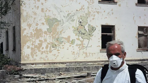 Nick Middleton By the 1990s, residents of the town of Kantubek were keen to leave (Credit: Nick Middleton)