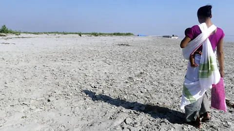 Jules Montague Some 2.5 million people call the islands in India's Brahmaputra River home (Credit: Jules Montague)