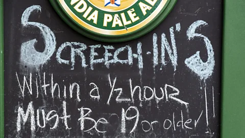 Sunpix Travel/Alamy A ‘screech-in’ is a welcome ceremony that transforms an outsider into an honorary Newfoundlander (Credit: Sunpix Travel/Alamy)