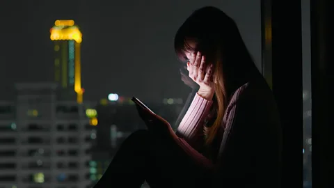Getty Images Social media has provided bullies with a new way to target their victims, but often those who they attack do not report these incidents (Credit: Getty Images)
