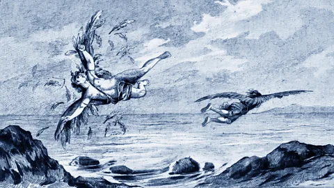 Alamy Icarus flew too close to the sun in the ancient Greek myth, with dire consequences (Credit: Alamy)