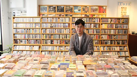 Yuko Komura Owner of waltz, Taro Tsunoda, believes music should be something tangible (credit: Yuko Komura)