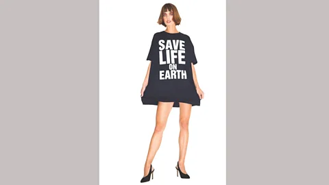 Katharine Hamnett Hamnett’s slogan T-shirts are making a comeback for a new generation (Credit: Katharine Hamnett)