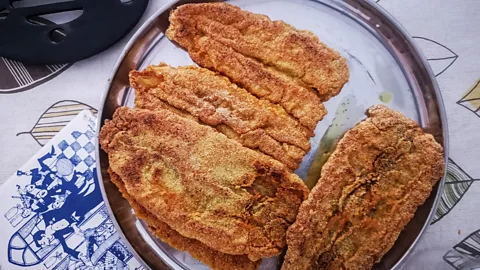 Meher Mirza Bombay duck isn't a duck at all and is eaten by Parsis and other groups across Mumbai (Credit: Meher Mirza)