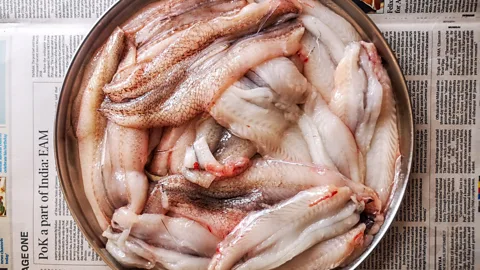 Meher Mirza There are myriad ways to cook, prepare and season Mumbai's pink-skinned fish (Credit: Meher Mirza)