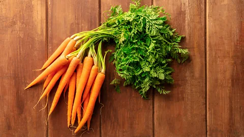 Getty Images Carrots lose 27% of their vitamin C when stored at room temperature – but that’s much better than other kinds of produce (Credit: Getty Images)